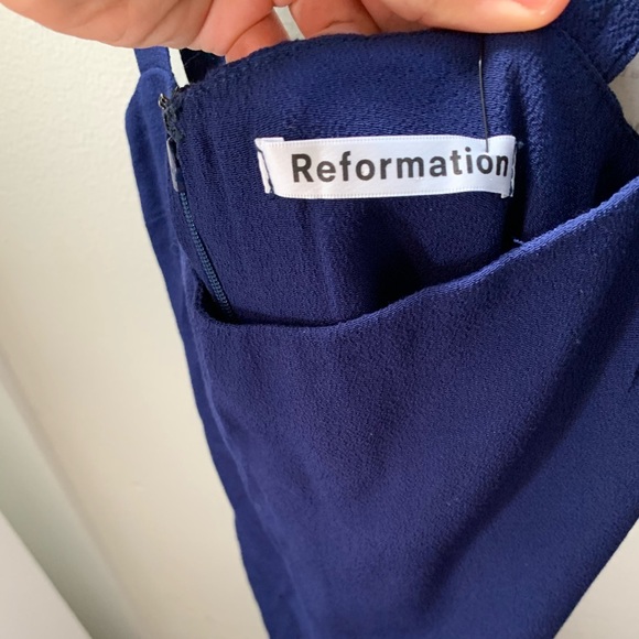 Reformation Christina Dress - Blue - Picture 8 of 10